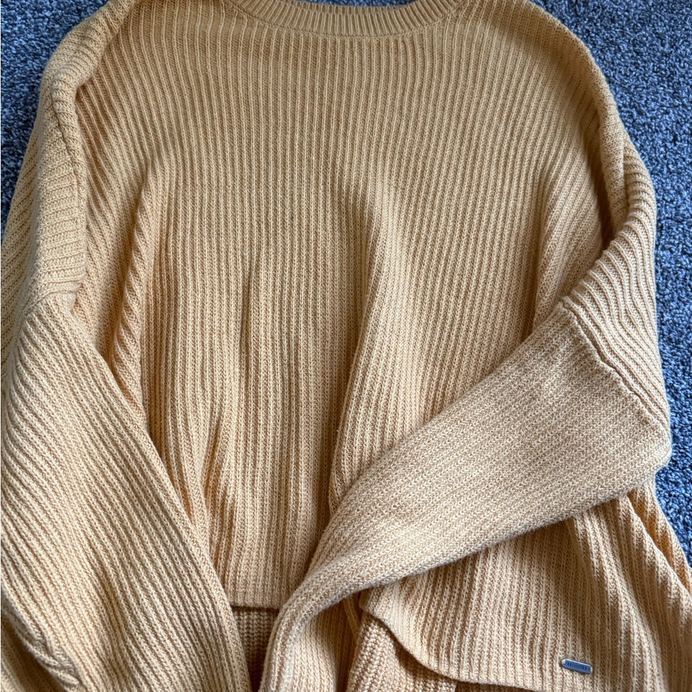 Cozy Yellow Sweater